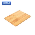 Laser Engraving Logo Cutting Bamboo Board  20.32*15.24*1.1cm DK-BBC04