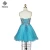 Import Latest Design A-line Top Rhinestone Beaded Chiffon Short Homecoming Party Dress from China
