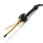 LCD Hair Curler with Ceramic Heating Plate