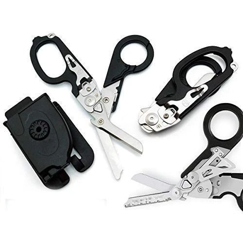 Leatherman Raptor Shears, Black with MOLLE Compatible Holster, Multi-Tool, Stainless Steel