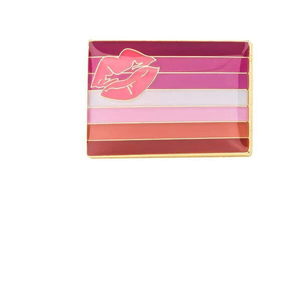 LGBT Gay Pride Rainbow Flag Pin Badge