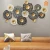 Import Light luxury and iron art living room porch wall decoration sofa background wall decoration wall hanging from China