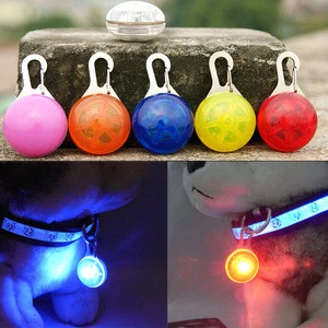 Light Safety Flashing Led Luminous Dogs Glowing Collars Cat Dog Pendants Pet Accessories Para Cachorro Trinkets For Animals