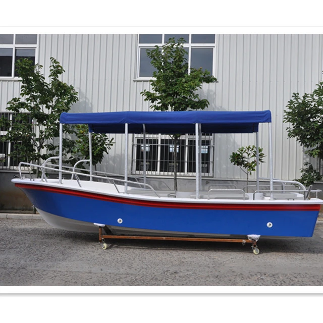Liya fiberglass boat open 5.8m passenger ship for sale