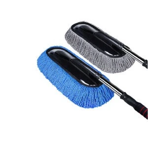 Long handle telescopic microfiber  car cleaning dust duster car wash brush Wax mop