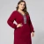 Import Long-sleeved V-neck large swing dress women elegant plus size club dresses women casual goods in stock from China