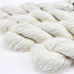 Lotus Yarns Natural Silk Cotton Blended Yarn For Hand Dye