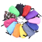Lounge Sleep Bag Lazy Inflatable Beanbag Sofa Chair, Living Room Bean Bag Cushion, Outdoor Self Inflated Beanbag Furniture