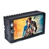 Low price 2 din 7 inch touch screen car mp5 player with audio input
