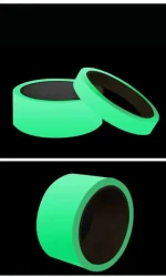 Luminous Warning Tape Fluorescent Tape Stair Fire Warning Tape Stage Green Reflective Material Green Glow-in-the-Dark