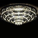 Luxury crystal LED pendant lighting for wedding hall