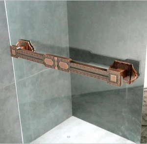 Luxury customized framed bath shower cabin with four excellent smooth pulleys