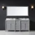 Import Luxury Double Bathroom Vanity - Bathroom Funiture - Made in Vietnam from China