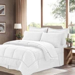 Luxury Hotel Stripe Bedding Set