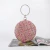 Import Luxury Wedding Party Purse Women Round ball clutch evening bag from China