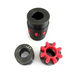 LX type elastic star jaw spider steel motor coupling  flexible coupling