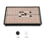 Magnetic Chess Foldable International Chess Board Game Table Acrylic Black White Go Chess Set