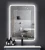 Import Make in China Nothern America  hotel Bathroom wall-mounted LED mirror from China