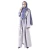 Import Mandarin Embroidered Abaya Moroccan Jalabiya Long Gown Dress middle eastern Islamic Clothing from China