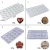 Import Manufacturer Multi Cups 3D Big Polycarbonate Ball Heart Chocolate Transfer Molds Mould from China