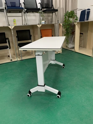 Manufacturers supply high-quality trolley-type folding switch tables new design and durable training tables