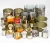 Import manufacturers wholesale round easy open empty cans tinplate can with easy open lid for food packaging from China