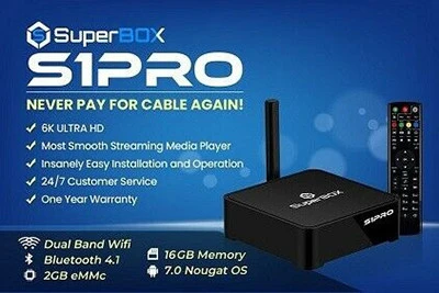 Marshmallow OS Set Top Box Superbox S1 PRO Dual Band WIFI Support 4K Smart Device 6.0 Smart Media Player