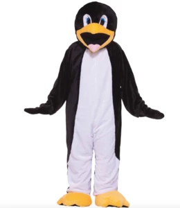Mascot Penguin Costume For Halloweens Party/Advertising/plush penguin costume/penguin mascot costumes for adult