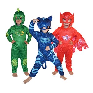 Masked pajamas clothing New Halloween Children Costume Anime Cartoon Clothing Cosplay Performance Costume