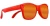 McFly Red Flexible Polarized Baby Sunglasses (ages 0-2)