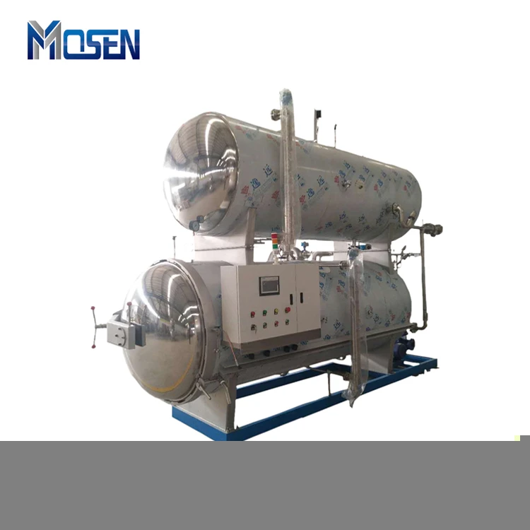 Meat Food Processing Sterilizing Autoclave Machinery