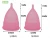 Import 100% Medical Grade Silicone Cute copa Menstrual Cup from China