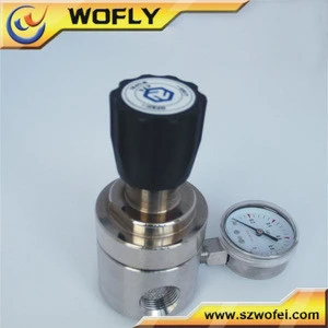 medium pressure stainless steel high flow oxygen regulator