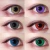 Import Meetone Demon 6 colors halloween anime  hollywood luxury color contact lenses from China