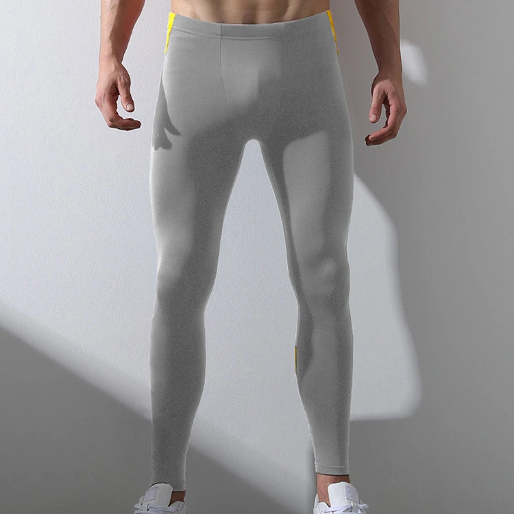 Mens Sportswear tights Fitness Leggings Compression sports gym running pants