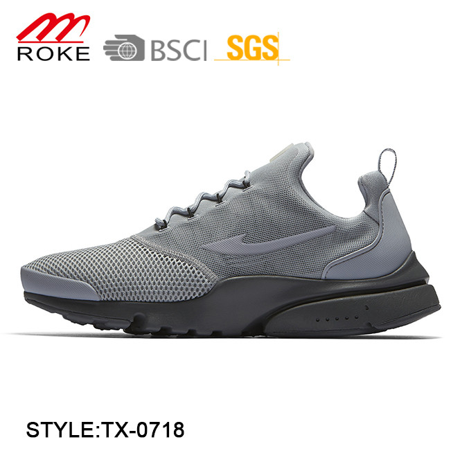 Mesh Upper Aad TPR Sole Outdoor Sport Shoes Men Running Shoes Comfortable Shoes