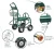 Import Metal 4-Wheel Garden Hose Reel Cart For Lawn Watering Heavy Duty Yard Water Planting from China