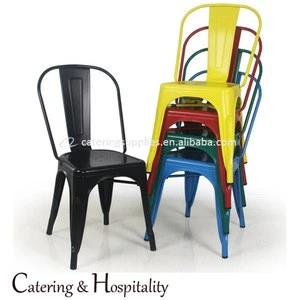 Metal Chairs Wholesale, Industrial Metal Chairs Cafe, Colored Steel Chairs