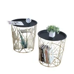 Metal Modern Simple Nordic Indoor Design Coffee Table 77S103M