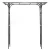 Import Metal Rose Steel Garden Arbor Decoration Garden Arch from China