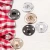 Import Metal round shape flat back sewing snap button from China