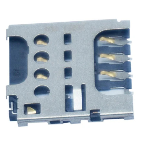 Buy Micro Sim Card Socket Connector 6 Pin Push Pull Type from ShenZhen ...
