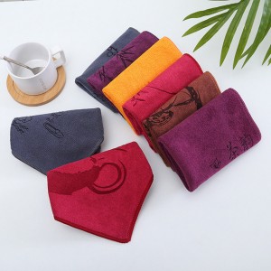 Microfiber Cleaning Kitchen Cloth Household 40*60cm Super Absorbent Coffee Tea Towel