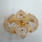 Middle East Arabic Religious Gold Dried Fruits/Candy Serving Trays/ish for Ramadan Decoration