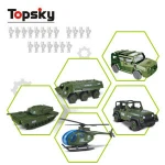 Military series electric toy race track petrol station railway car child play items game alloy toy car track