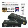 mini full hd 1080p SD Card usb media player for tv HDMI with HDD HDMI media player tv box with folder repeat playing fuction