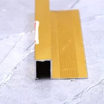 Misumi 12mm custom bronze white ceramic squared metal strips aluminum tile edge protector corner trim