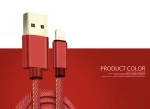 Mobile phone USB Chargering Cable 2.4A  fast charge data cable micro usb data cable