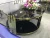 Import modern design  stainless steel living room furniture luxury  black  glass top gold round coffee table from China