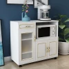 Modern design white small sideboard cabinet